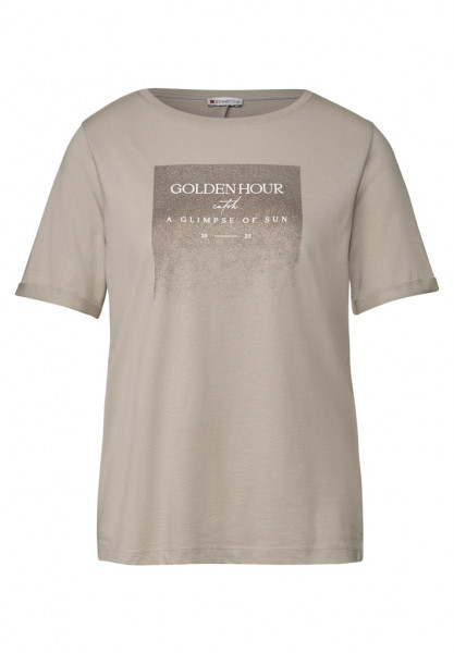 Shirt mit Schimmer-Print