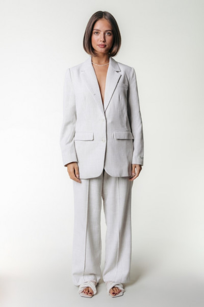 Rus Structure Pintuck Straight Pants