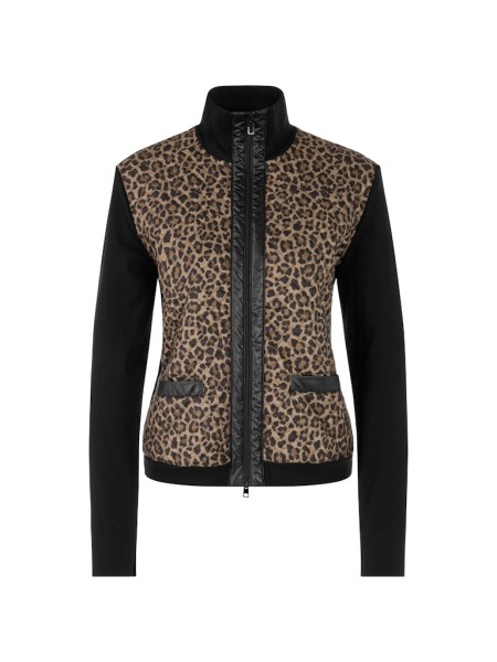 Leichte Jacke mit Leoprint