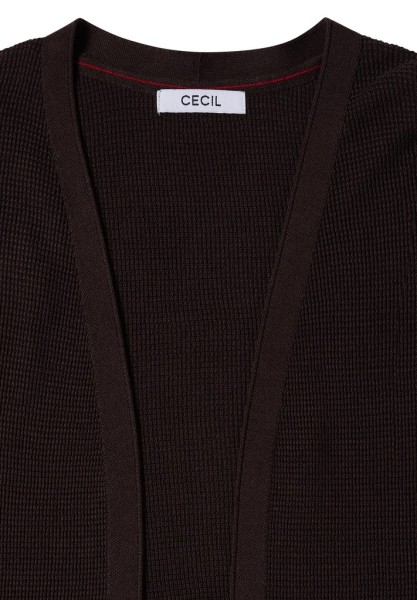 Offener Cardigan mit langen Ärmeln