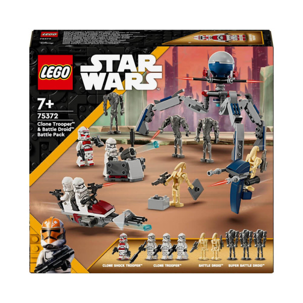 LEGO® Star Wars 75372 Clone TrooperT &amp; Battle DroidT Battle Pack