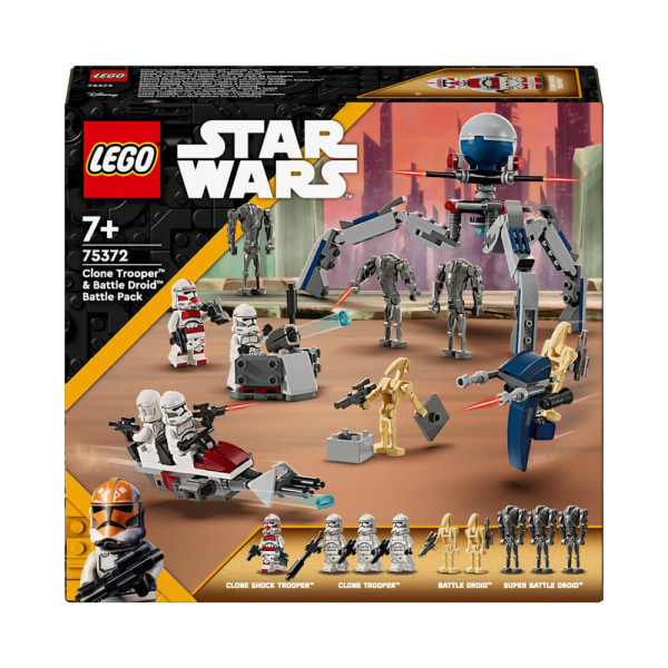 LEGO® Star Wars 75372 Clone TrooperT &amp; Battle DroidT Battle Pack
