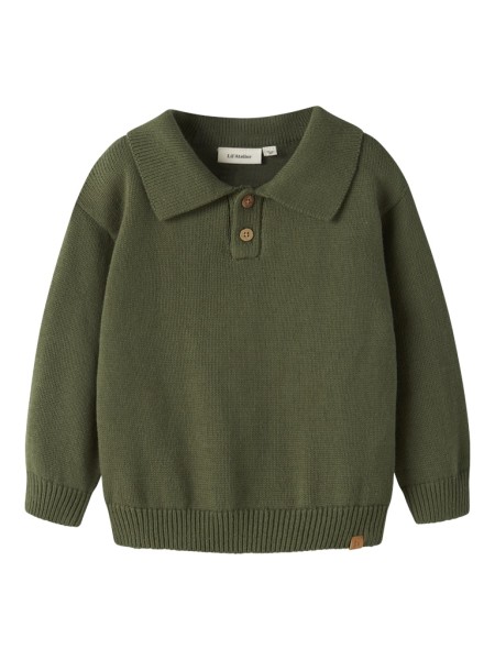 NMMOLO LS KNIT POLO LIL