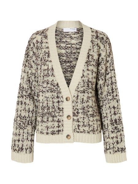 SLFLINDSAY LS KNIT V-NECK CARDIGAN