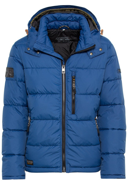 Gefütterter Blouson mit Kapuze