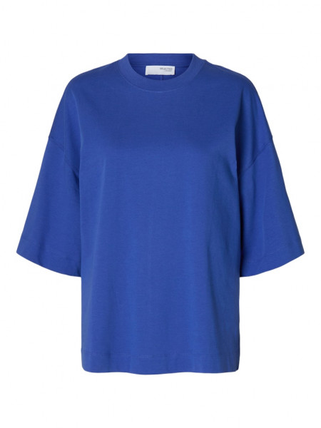 SLFCOLWOMAN 2/4 OVERSIZED TEE NOOS