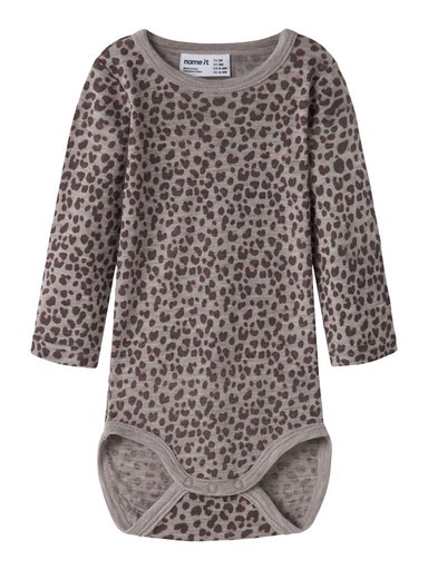 NBFWANG WOOL RIB LS BODY AOP