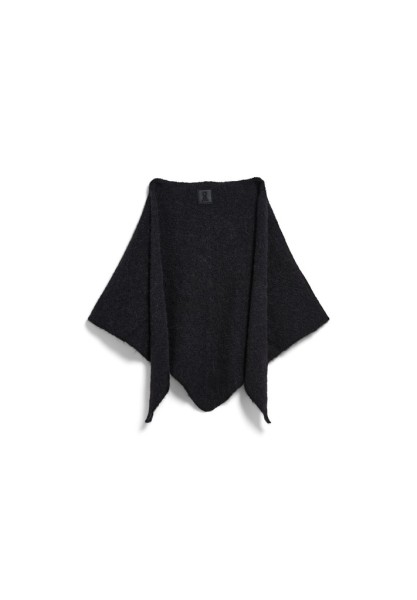 ALPACA BLEND KNIT SCARF W