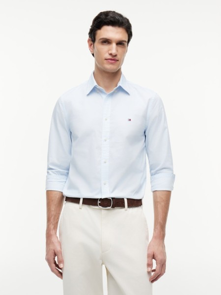 FLEX POPLIN SMALL PRINT SHIRT