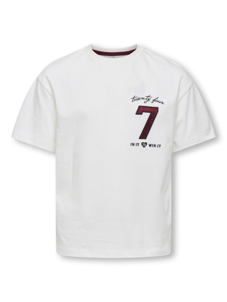 KOGEBBA LIFE SS O-NECK LOOSE PRINTED JRS