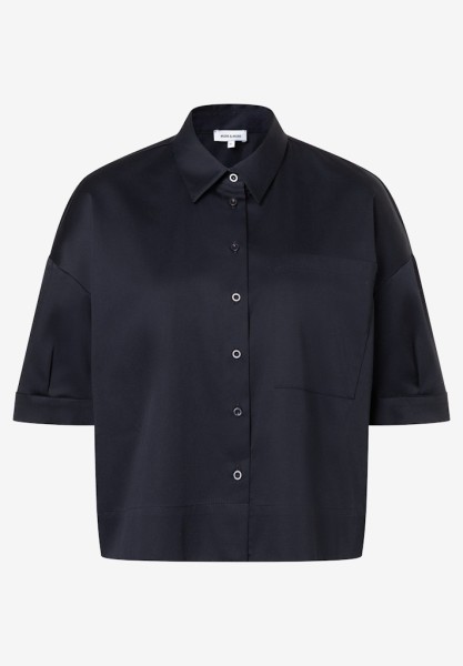 verkürzte Hemdbluse