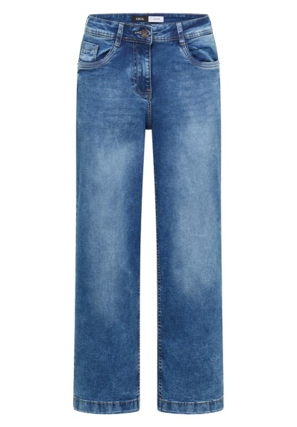 High Waist Wide Leg Jeans im Loose Fit
