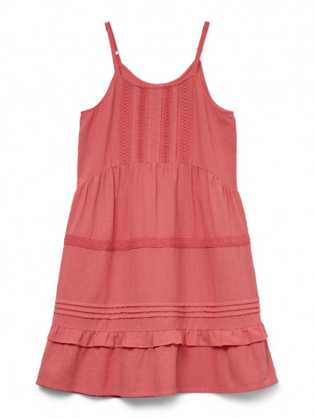 VMPRETTY SHORT SINGLET DRESS WVN GA GIRL