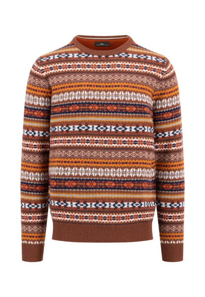O-Neck, Jacquard
