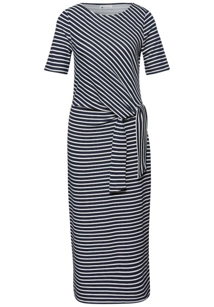 Midi-Kleid mit Knotendetail