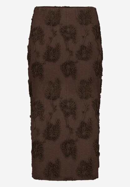 Strickrock Midi mit Gummibund