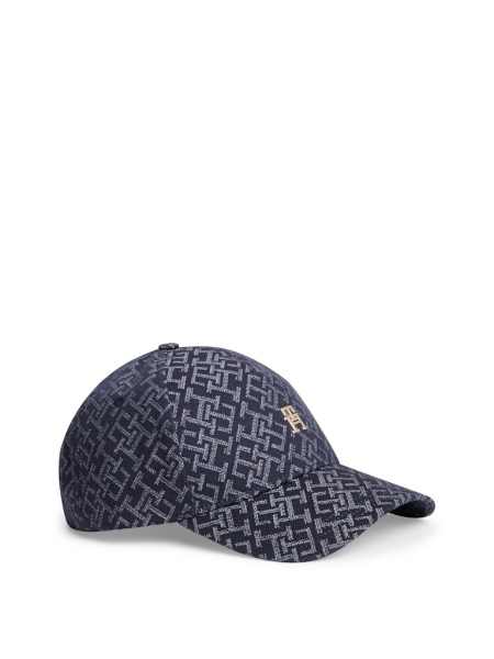 TH Monogram Jacquard Baseball Cap