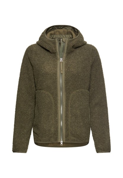 Teddyjacke mit wärmenden Taschenfutter