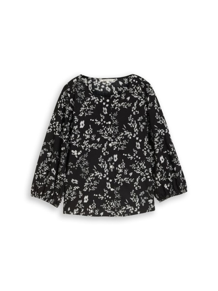 Bluse mit Blumenmuster