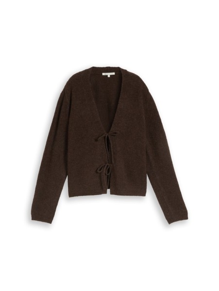 Cosy Cardigan mit Schleifen