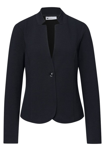 Blazer aus Jersey mit Struktur