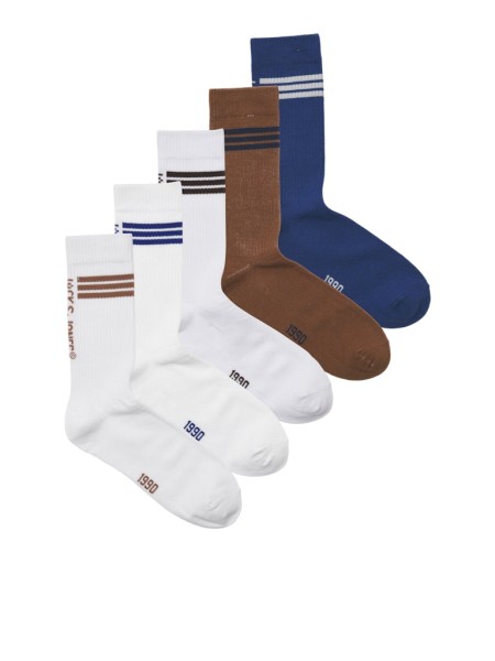 JACJACE TENNIS SOCKS 5 PACK JNR