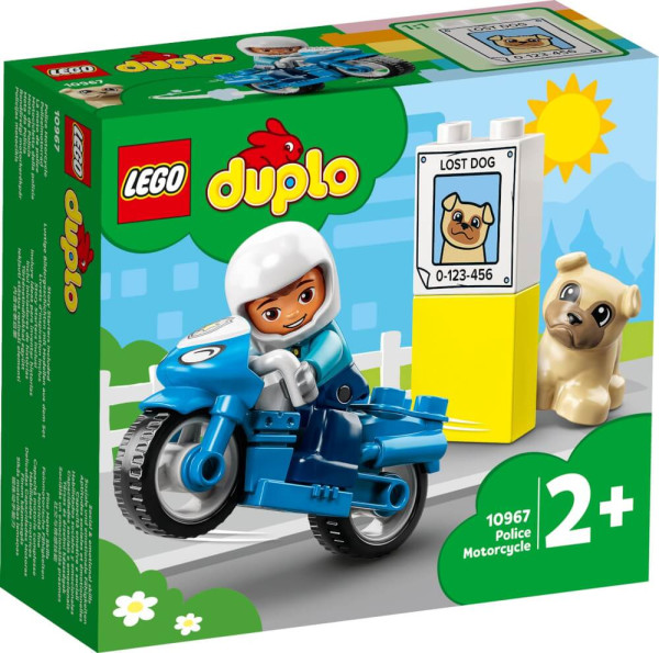 LEGO® DUPLO® 10967 Polizeimotorrad