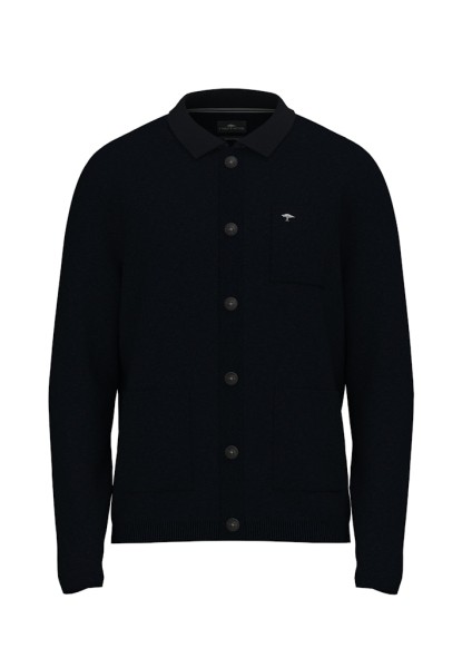 Cardigan, Buttoned, Structure