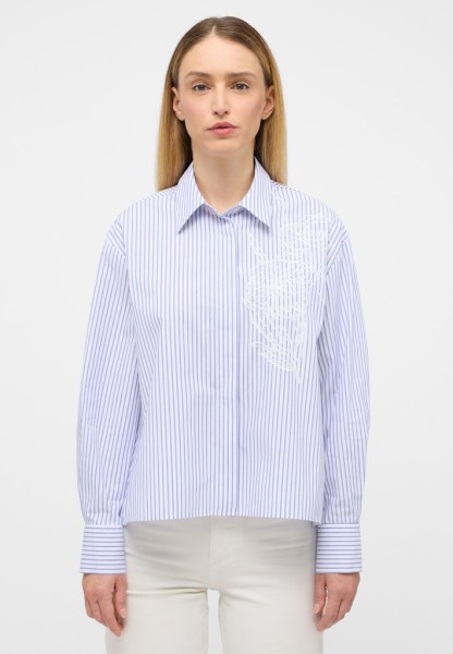 Bluse Popeline Langarm