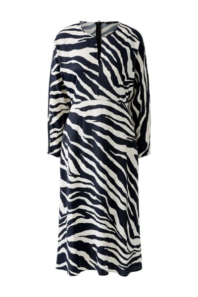 Midikleid Viskosesatin