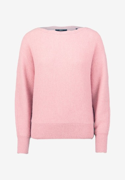 Strickpullover mit U-Boot Ausschnitt