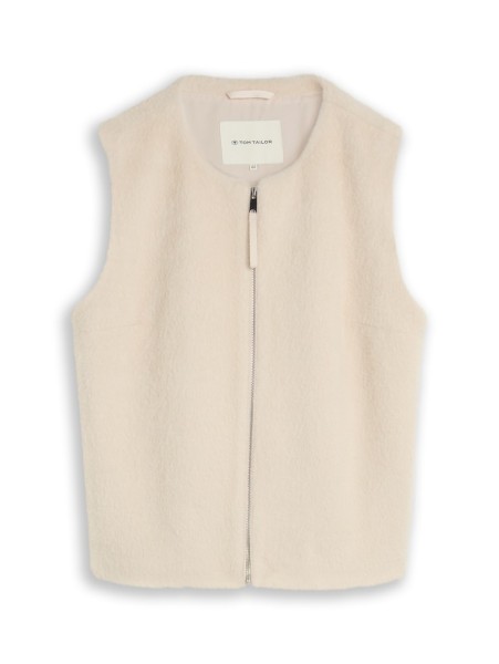 Plus Size - Fake Fur Weste