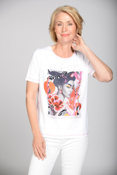 Rdh.-Shirt, 1/2 Arm, Druck