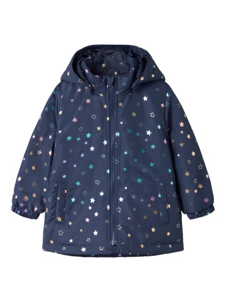 NMFMAXI JACKET PA FOIL AOP NOOS