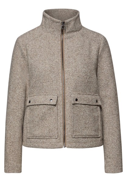 Jacke mit Stehkragen