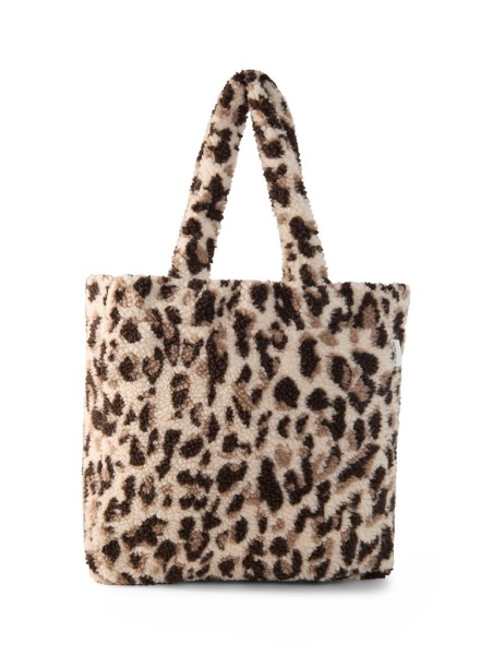 Teddy Tasche mit Leo-Print