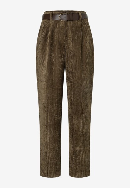 Cordhose mit Gürtel