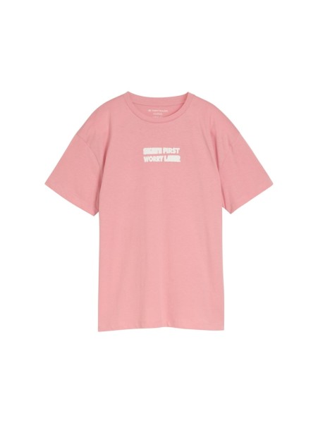 Oversize T-Shirt mit Rückenprint