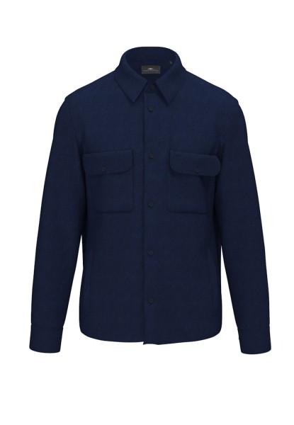 Herringbone Linen Overshirt