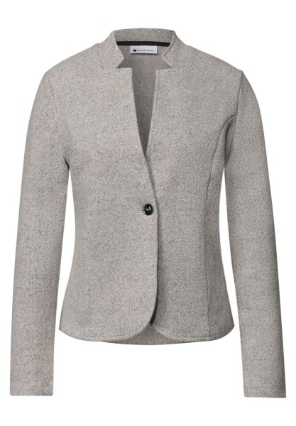 Blazer mit Herringbone-Muster