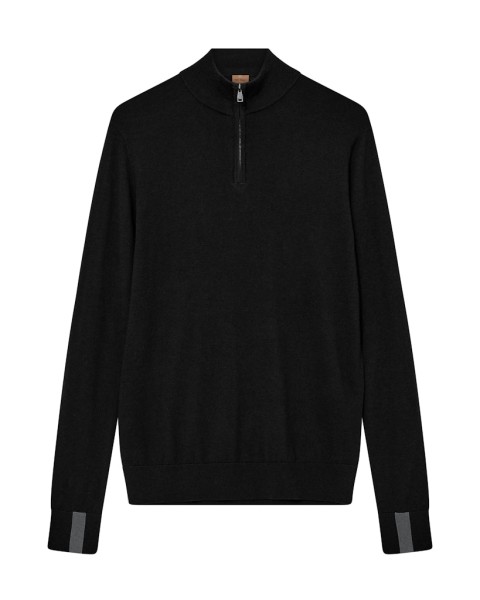 MMGAdam Soft Zip Turtle Neck Knit