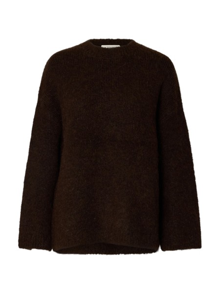 SLFGABRIELLA LS KNIT NEW O-NECK NOOS