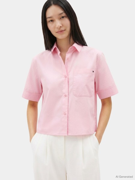 Poplin Short Sleeve Shirt