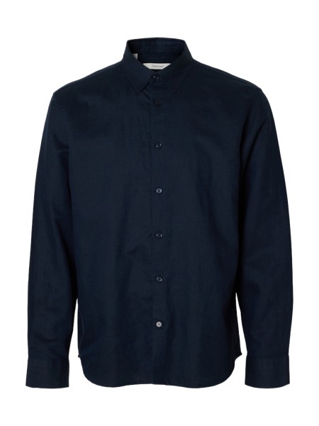 SLMREGCLAUS CLAY LINENBLEND LS SHT NOOS