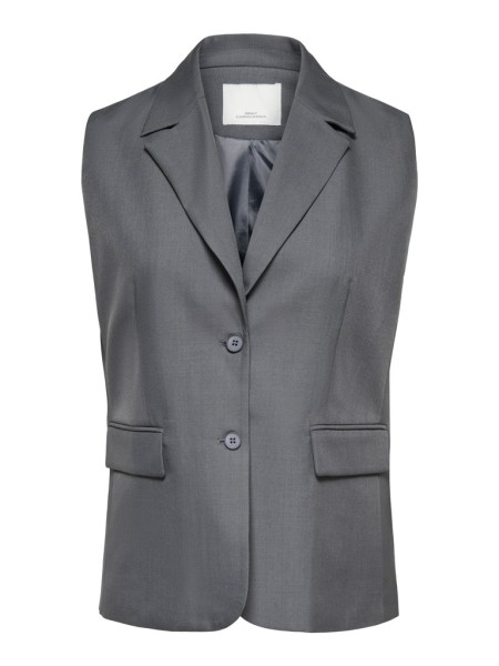 CARVICTORIA S/L LOOSE BUTTON VEST TLR