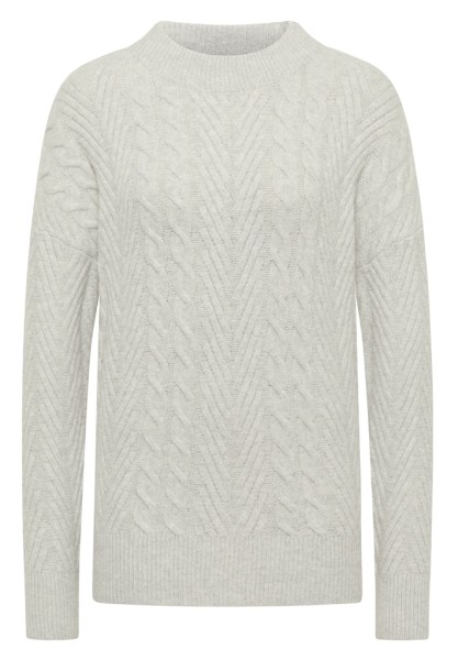 Pullover mit Zopfmuster