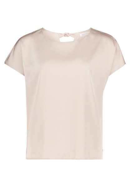 Satin-Bluse