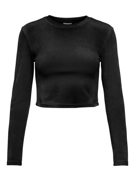 ONLREBEL L/S CROPPED TOP CC SWT