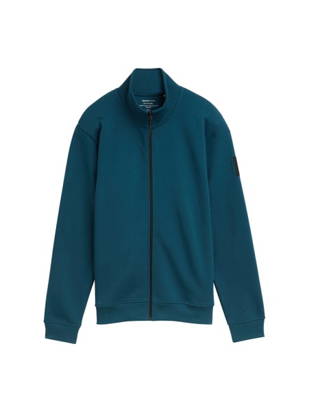 Sweatjacke mit Logo-Badge