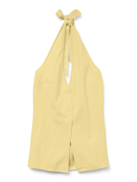 VMNETHE SL HALTERNECK TOP WVN